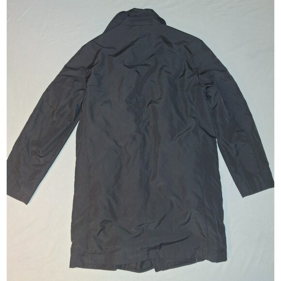 Banana Republic Women’s Waterproof Trench Jacket Black Polyester Nylon Sz Small - Picture 6 of 6